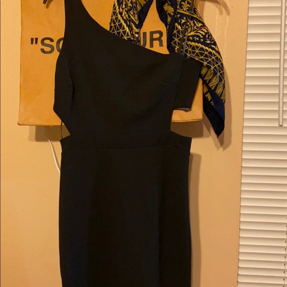Short black dress